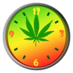 Logo of Weed Ganja Clock android Application 